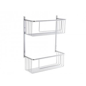 Jabonera rectangular doble lowcost 31x40x12  AC195 PYP