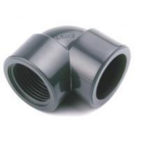 Codo mixto  H-H  pvc presión pegar roscar D: 90mm x 3"