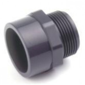 Manguito mixto múltiple pvc presión pegar roscar D: hembra 32 - macho 40 - macho 1"