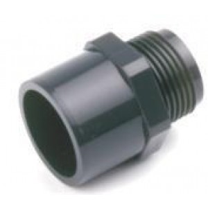 Manguito mixto múltiple pvc presión pegar roscar D: hembra 50 - macho 63 - macho 11/2"