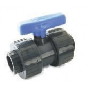 Válvula pvc mixta desmontable h-pegar 63 / h-roscar 2"     D:63mm x 2"