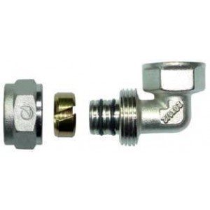 CODO R/HEMBRA TUBO MULTICAPA / POLI. RETICULADO D:25 x 3/4 "MF1" 