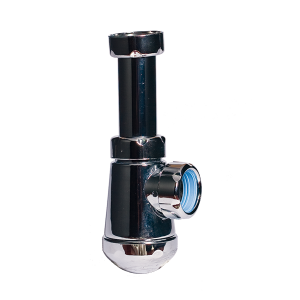 Sifón botella cromo-ABS 1"1/4-32mm SOLFLESS