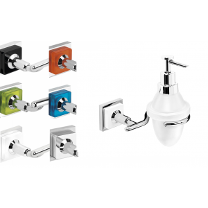 Dosificador jabón pared Zafiro PYP