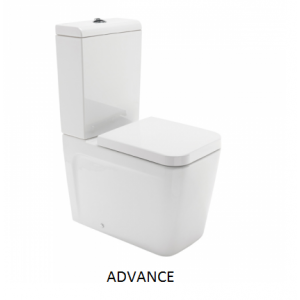 Advance Inodoro Cto UNISAN ( tapa caida amortiguada)