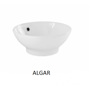 Lavabo Algar sobre mueble  (410x160) UNISAN