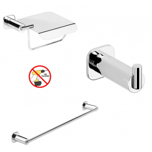 Conjunto Basic lowcost cromo