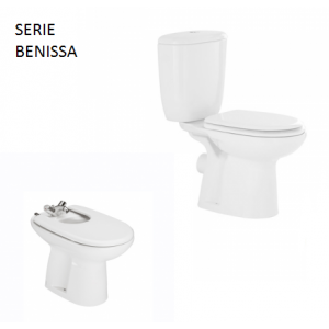 Conjunto Inodoro y Bidé Benissa Unisan