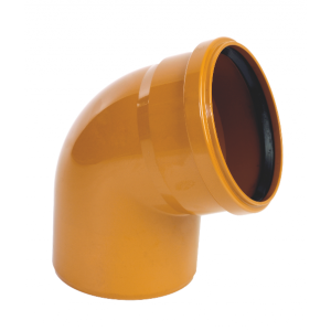 Codo orientación 45º  pvc c/ teja c/ junta  315 x 45º