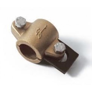 Collarin de latón  ciego sin toma 1/2"-20