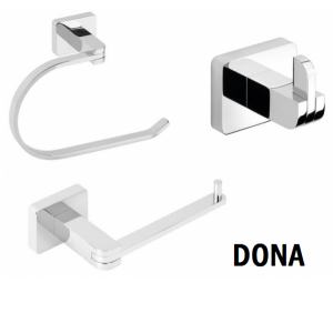 Conjunto  Dona lowcost cromo