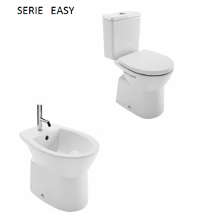 Conjunto Inodoro y Bidé  Easy Unisan