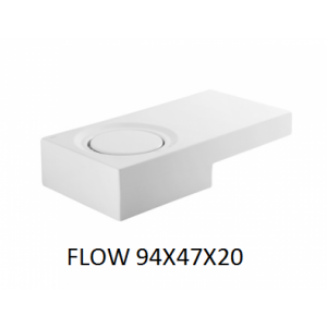 Lavabo Flow sobre mueble (94x47x20) UNISAN