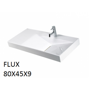 Lavabo Flux sobre mueble (80x45x9) UNISAN
