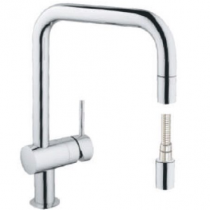 Grifo Monomando Fregadero Korsa Extraible