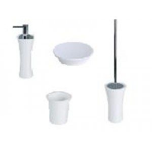 Juego complementos baño sobre encimera Lea