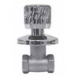 Valvula de paso empotrada  1/2"