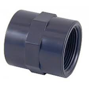 Manguito roscado  h-hembra pvc presión  D:2" 