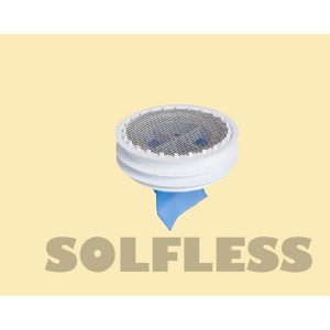 Junta con membrana de silicona y rejilla 110 mm