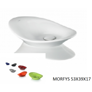 Lavabo Morfys sobre mueble  (53x39x17) UNISAN
