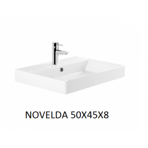 Lavabo Novelda sobre mueble  (50x45x8) UNISAN