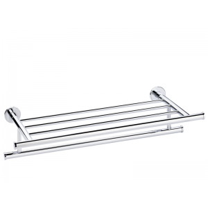 Parrilla tubo circular con toallero  lowcost  AC-106  PYP