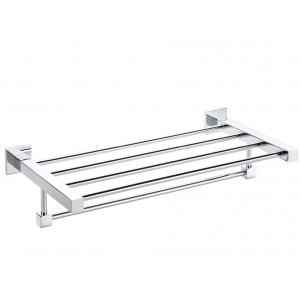 Parrilla porta toallas perfil cuadrado Lowcost  AC-107 PYP