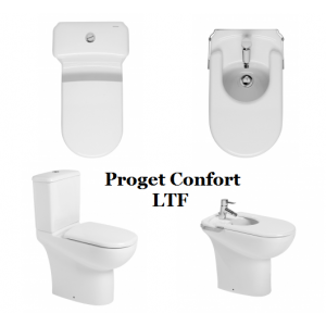 Conjunto movilidad reducida (inodoro / bide) Proget confort