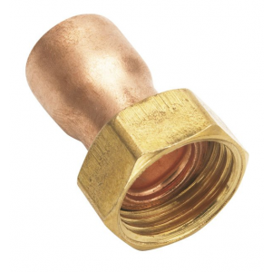 Racor móvil para cobre 2 piezas  15x3/8" (el precio es por unidad)