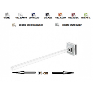 Toallero barra fija Rubi 