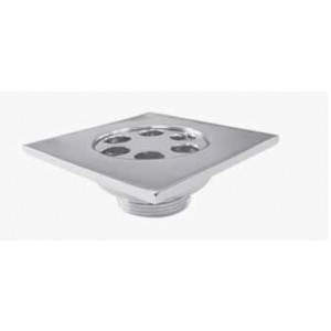 Sumidero de latón cromado 10x10 