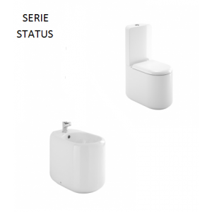  Conjunto Inodoro y Bidé STATUS Unisan