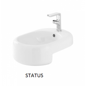 Lavabo semi-encastre Status 60X40