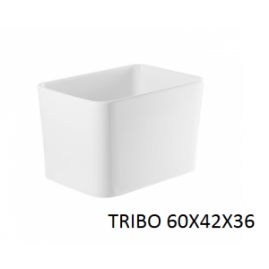 Lavabo Tribo 60x42x36 sobre mueble o encimera UNISAN