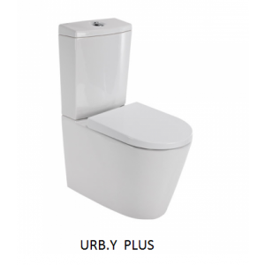 Conjunto inodoro cto Urb.y Plus unisan