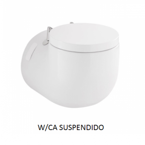 W|CA Inodoro para cisterna empotrada UNISAN