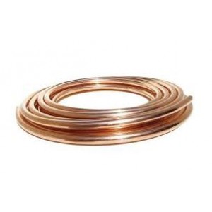 Tubo cobre recocido (rollos 50m) diametros 10-12-15-18