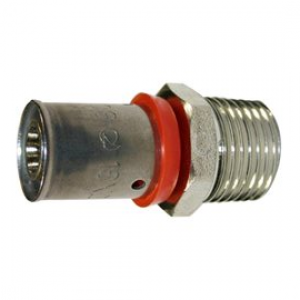 Enlace rosca macho  multicapa 25 X 1/2"