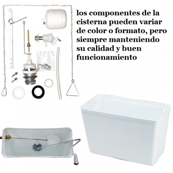 Cisterna Alta Plástica Completa - Guanxe Atlantic Marketplace